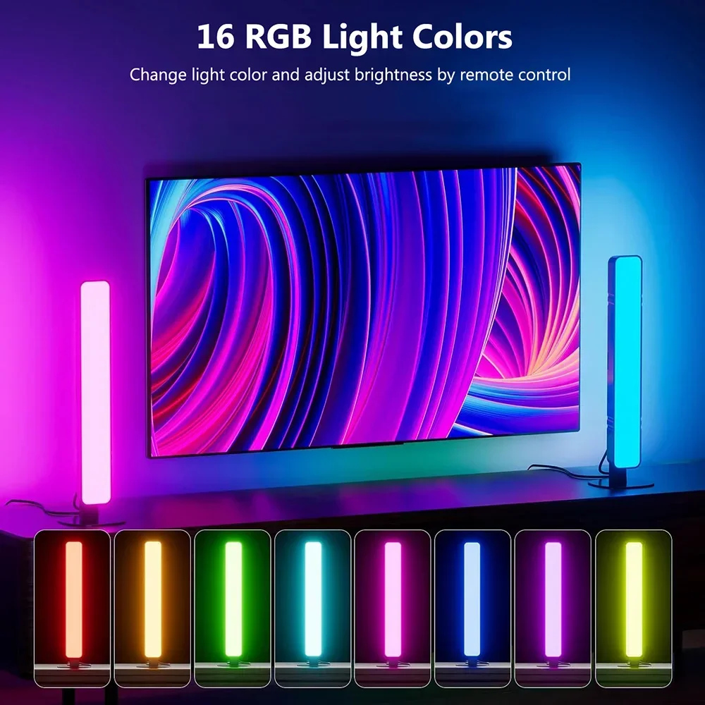 USB LED Light Bars RGB 16 Colo - Gaming Accessories For Bedroom reseña y precio