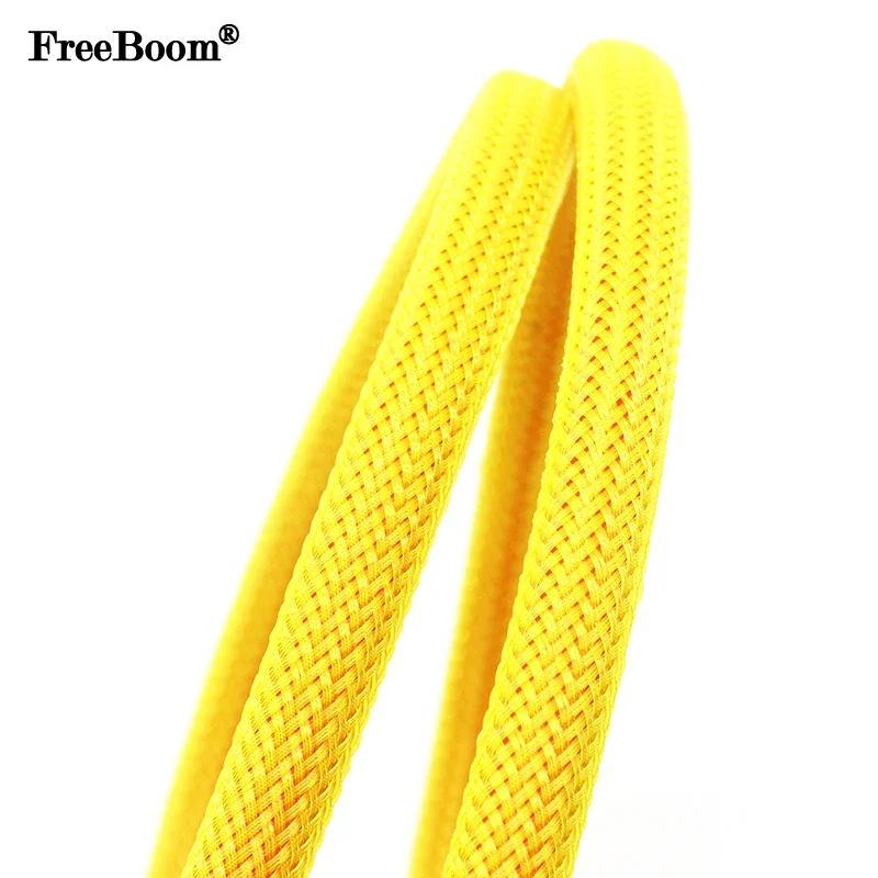 1~50m Yellow PET Braid Sleeve  - Cable Sleeve Braided reseña y precio