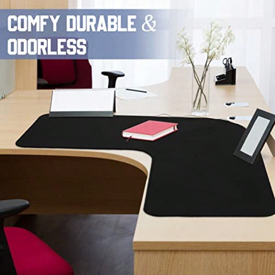 L Shaped Desk Mat Corner Mouse - Desk Corner Mat reseña y precio