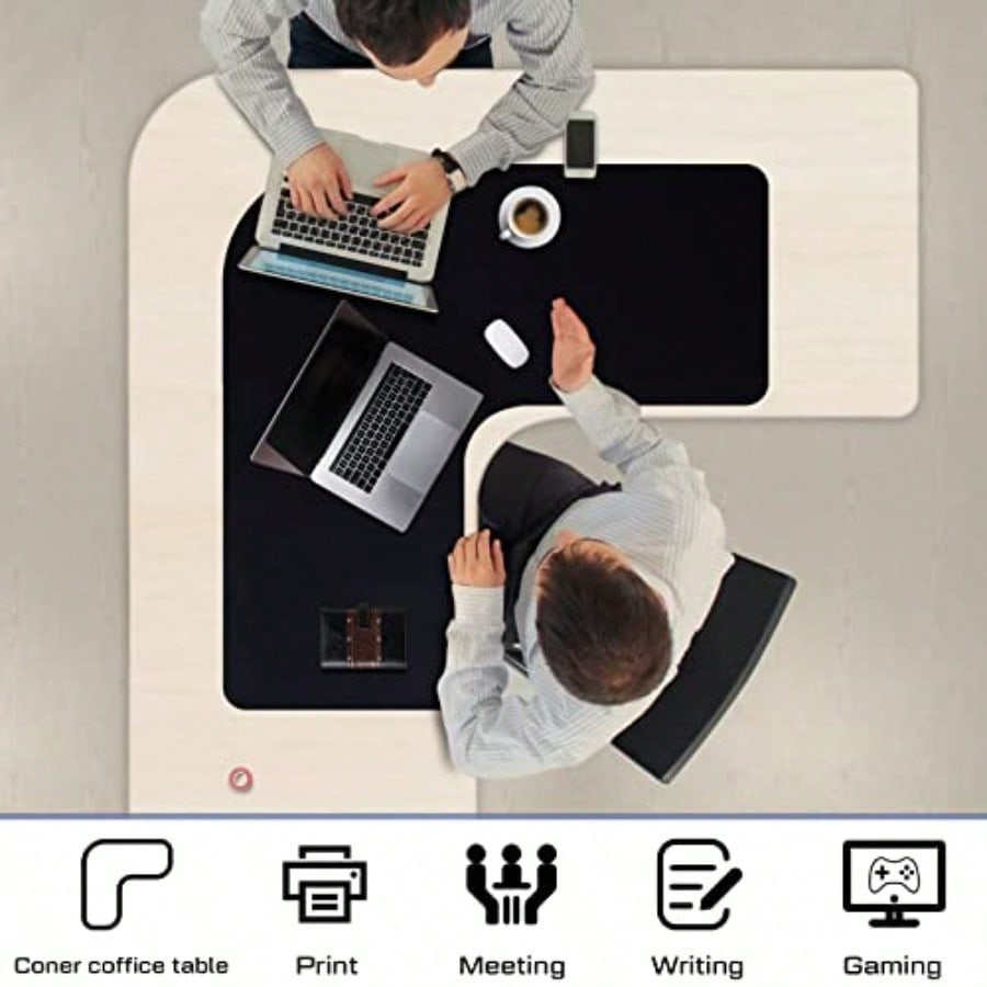 L Shaped Desk Mat Corner Mouse - Desk Corner Mat reseña y precio