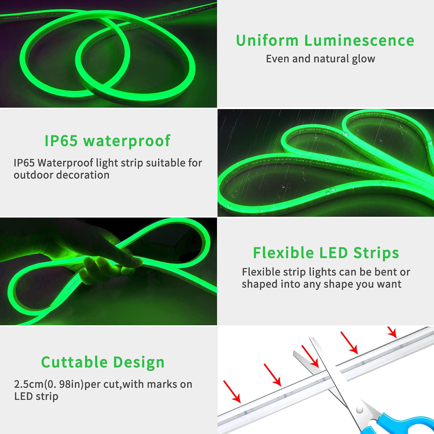 RGB Led Strip Lights USB 5V Wa - Gaming Accessories For Bedroom reseña y precio