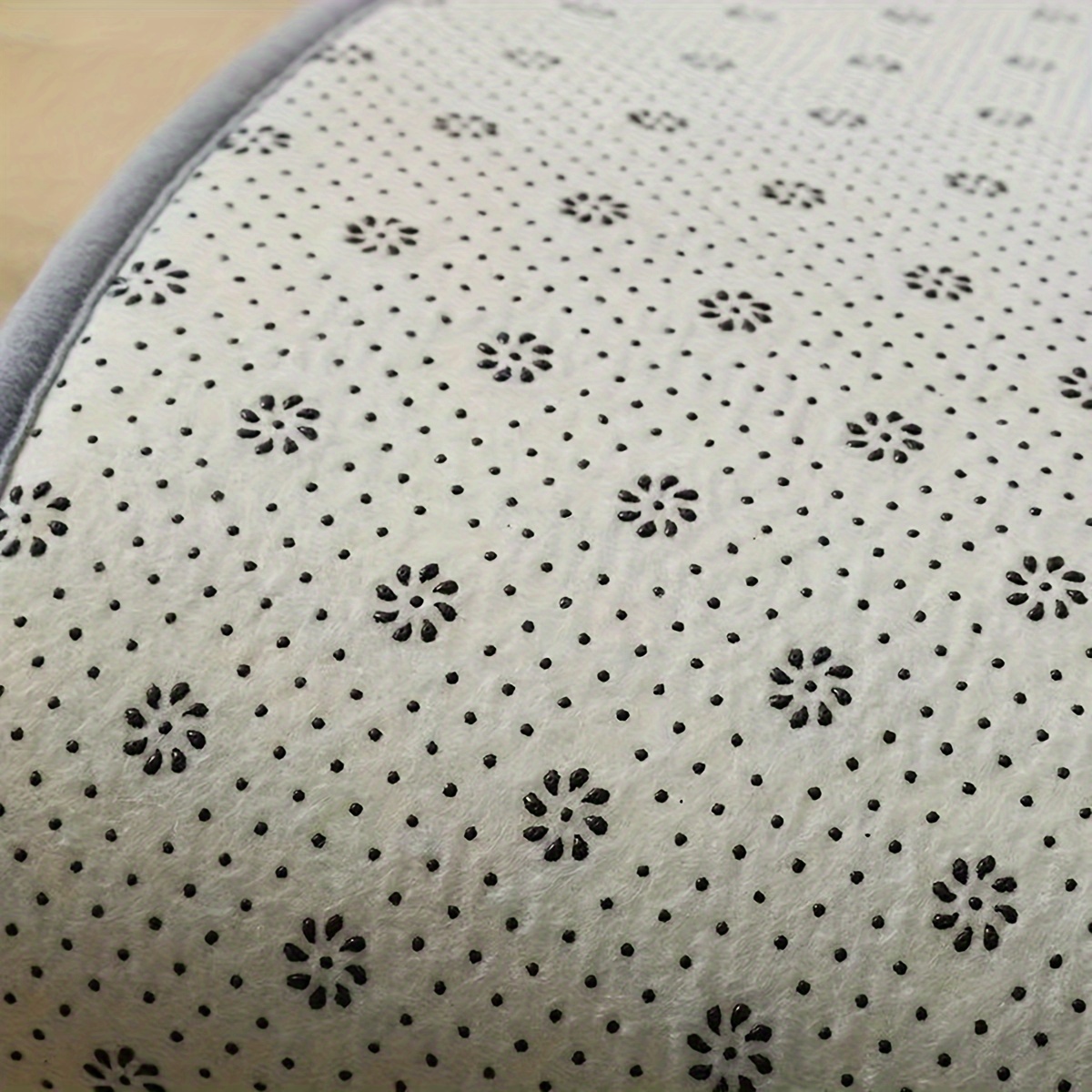 L Shape Striped Flannel Bathro - Desk Corner Mat reseña y precio