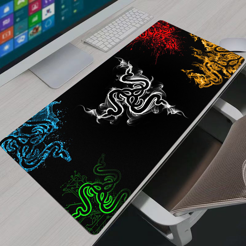 Large Razer LOGO Mouse Pad Off - Gaming Accessories Logo reseña y precio