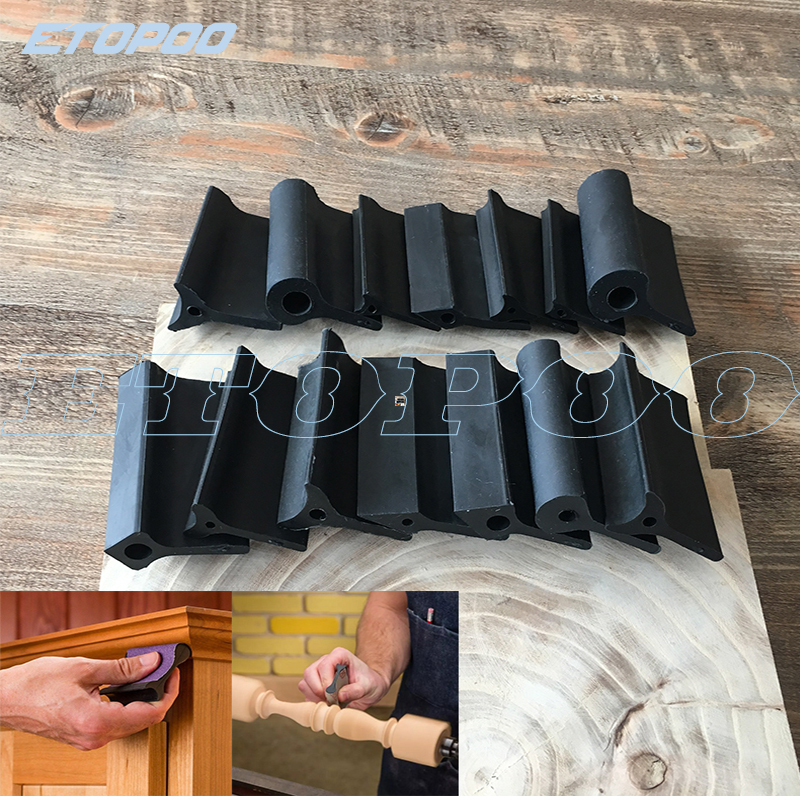 14pcs set woodwork or leather  - Desk Corner Mat reseña y precio