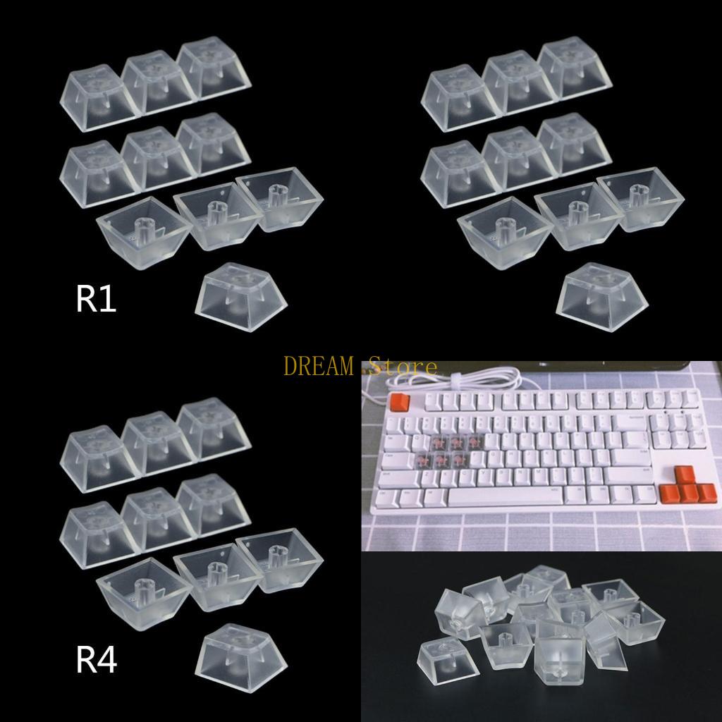 10Pcs Transparent ABS Universa - Gaming Accessories Best reseña y precio