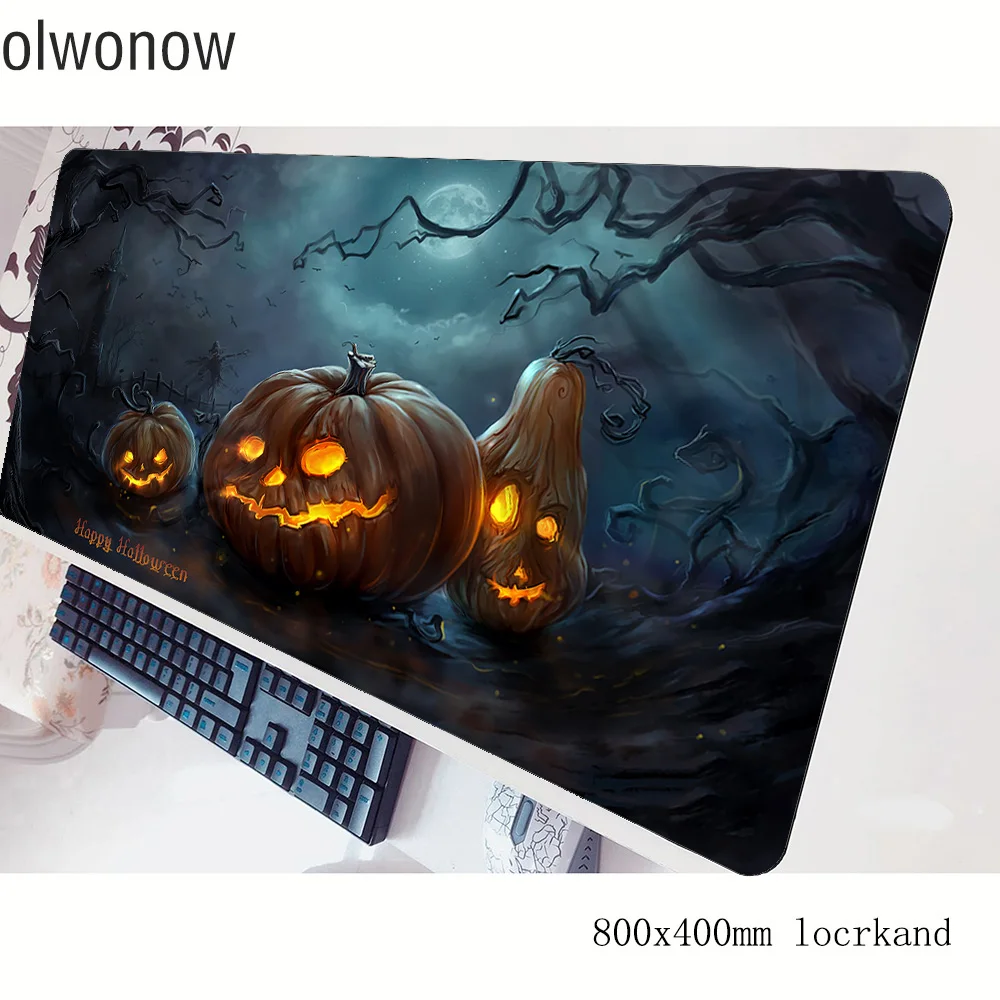 Halloween mousepad gamer large - Gaming Accessories Best reseña y precio