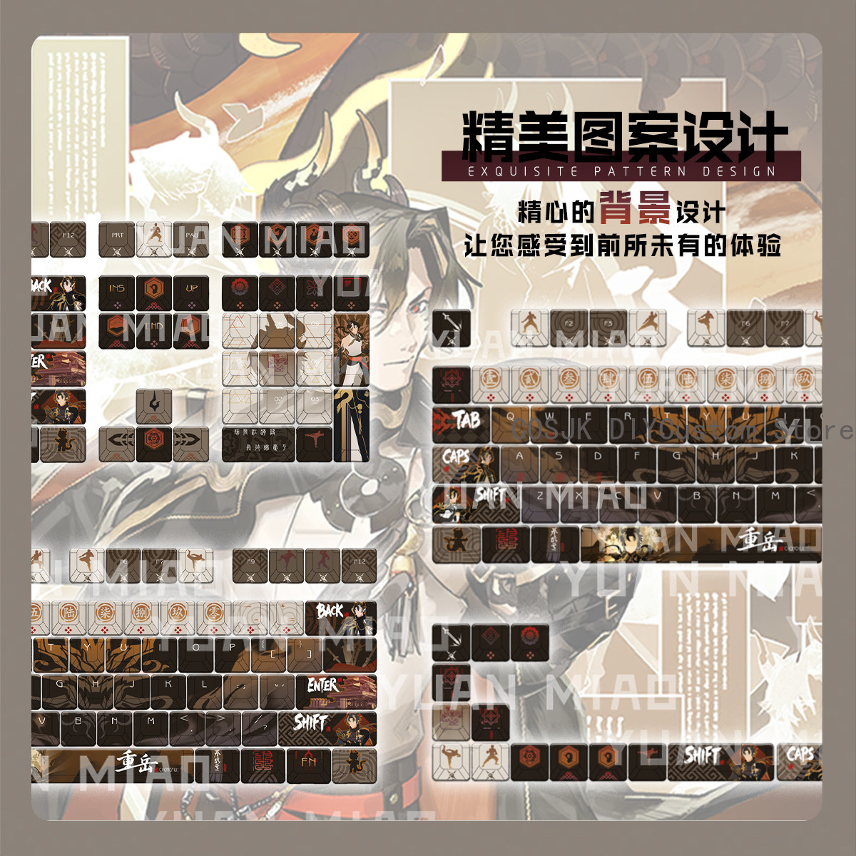 122 Keys Anime Arknights Chong - Gaming Accessories In China reseña y precio